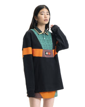 Load image into Gallery viewer, Prince x Brain Dead Invert Long Sleeve Rugby - Black