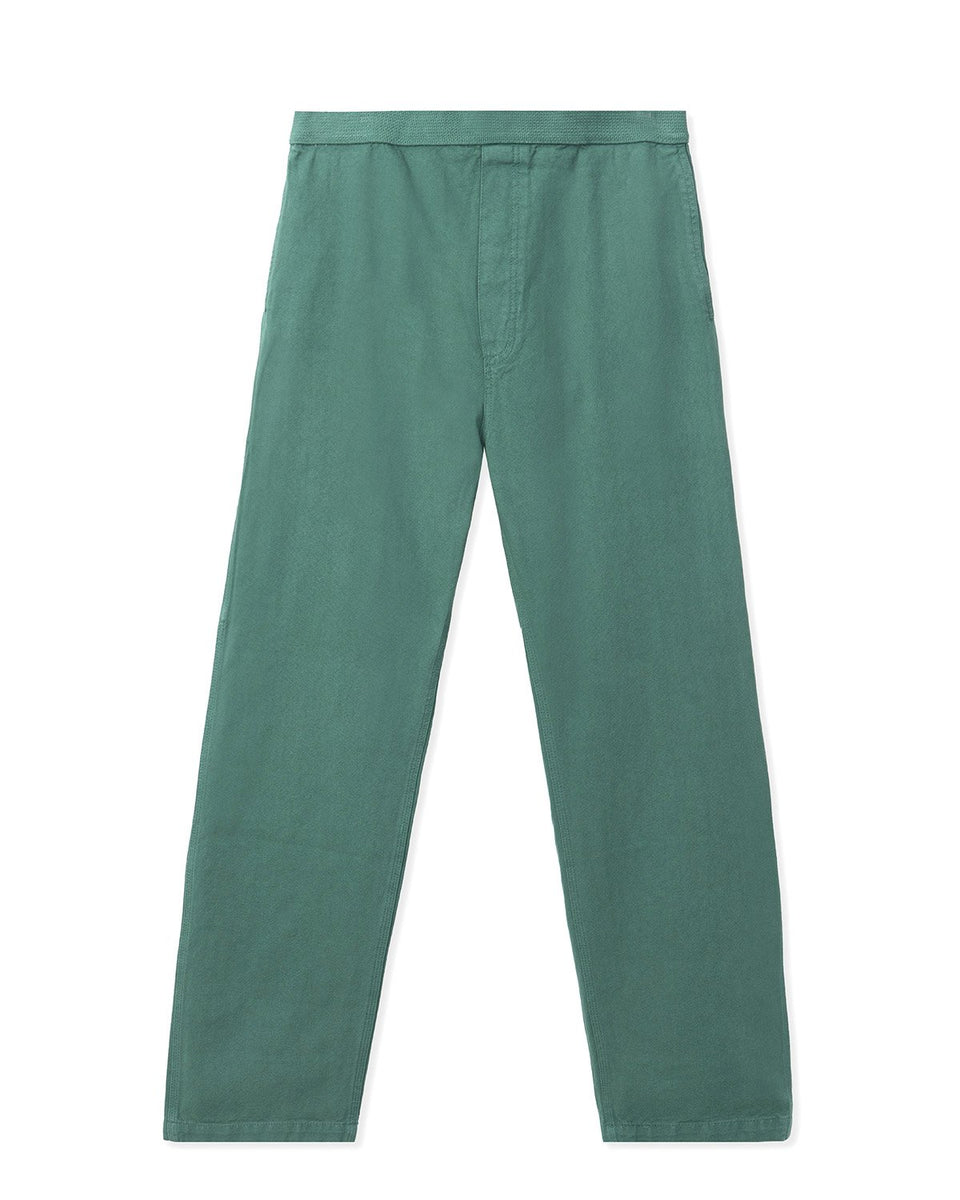 【SATIIIZ】Tiben Brushed Carpenter Training Pants Summer Cotton 37 Tobi Pants
