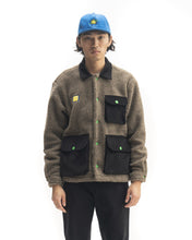 Load image into Gallery viewer, Sherpa Chore Coat - Brown/Black
