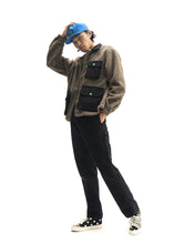 Load image into Gallery viewer, Sherpa Chore Coat - Brown/Black
