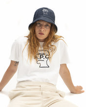 Load image into Gallery viewer, Men's Spooky Short Sleeve Jersey T-Shirt A.P.C. x Brain Dead - White