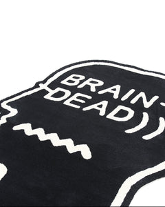 Logo Head 6ft-Rug - Black