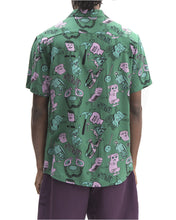 Load image into Gallery viewer, Caricatures Short Sleeve Hawaiian Shirt - Washed Forest
