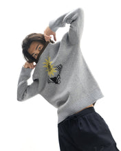 Load image into Gallery viewer, Mondo Knit Crewneck Sweater - Teal
