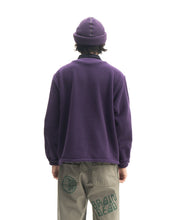 Load image into Gallery viewer, Sherpa Chore Coat - Purple/Navy

