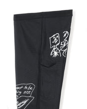 Load image into Gallery viewer, Hard/Software Velcro Printed Carpenter Pant - Black
