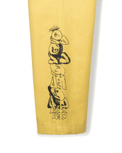 Load image into Gallery viewer, Hard/Software Velcro Printed Carpenter Pant - Yellow
