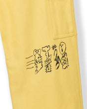 Load image into Gallery viewer, Hard/Software Velcro Printed Carpenter Pant - Yellow
