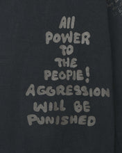 Load image into Gallery viewer, Tonal Type Print Hooded Sweatshirt Hoodie - Black
