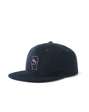 Load image into Gallery viewer, Jon &amp; Vinny&#39;s Corduroy Six Panel Hat - Navy
