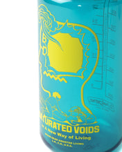 Load image into Gallery viewer, 32Oz Saturated Voids Wide Mouth Nalgene Water Bottle - Teal
