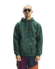 Load image into Gallery viewer, Brain Dead x The North Face Drop Shoulder PO Hoodie - Night Green
