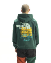 Load image into Gallery viewer, Brain Dead x The North Face Drop Shoulder PO Hoodie - Night Green
