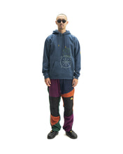Load image into Gallery viewer, Brain Dead x The North Face Drop Shoulder PO Hoodie - Shady Blue
