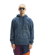 Load image into Gallery viewer, Brain Dead x The North Face Drop Shoulder PO Hoodie - Shady Blue
