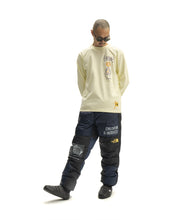 Load image into Gallery viewer, Brain Dead x The North Face Long Sleeve Tee - Tender Yellow
