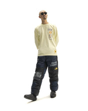 Load image into Gallery viewer, Brain Dead x The North Face Long Sleeve Tee - Tender Yellow
