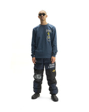 Load image into Gallery viewer, Brain Dead x The North Face Long Sleeve Tee - Shady Blue
