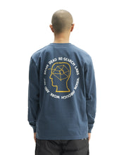 Load image into Gallery viewer, Brain Dead x The North Face Long Sleeve Tee - Shady Blue
