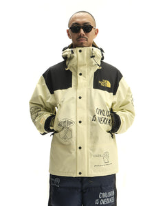 Brain Dead x The North Face Mountain Jacket - Tender Yellow