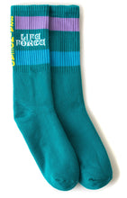 Load image into Gallery viewer, LIFE FORCE SOCKS - TURQUOISE
